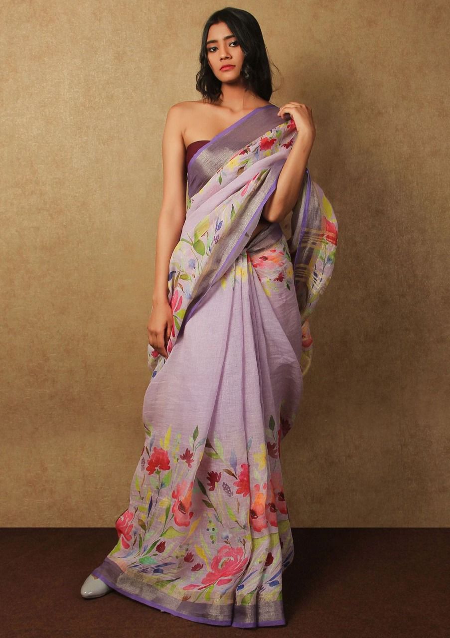 MG 134 Printed Designer Sarees Catalog